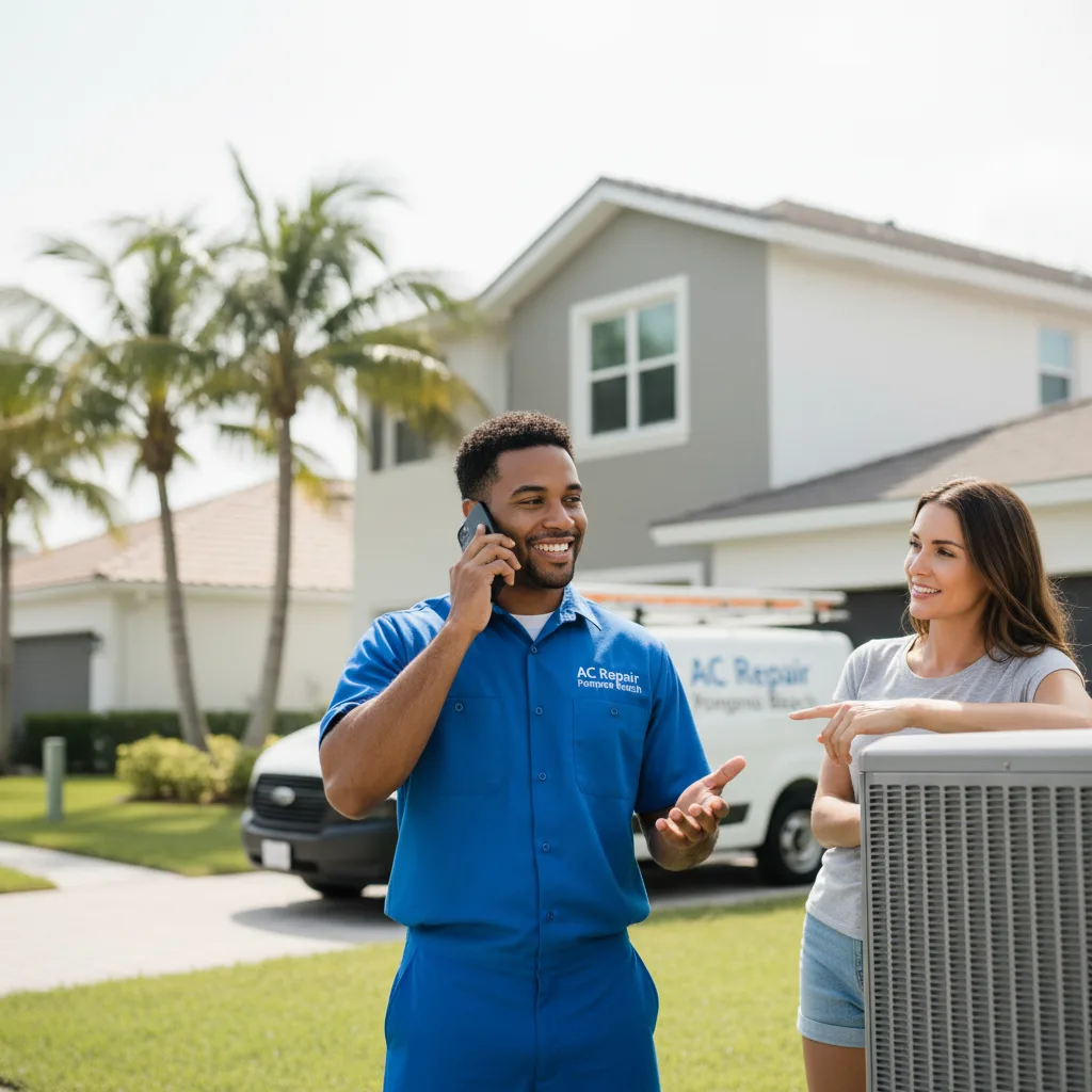 AC Repair Pompano Beach customer support in Compton